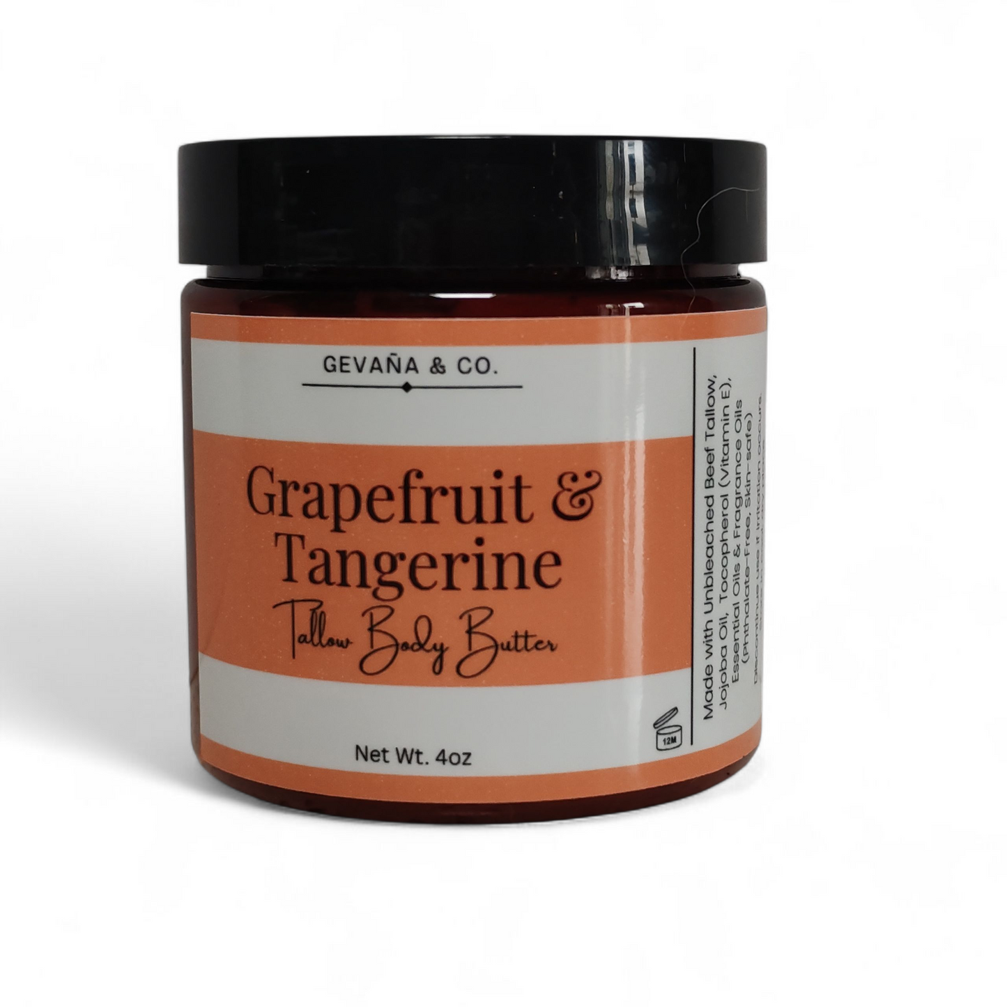 Grapefruit & Tangerine Tallow Body Butter