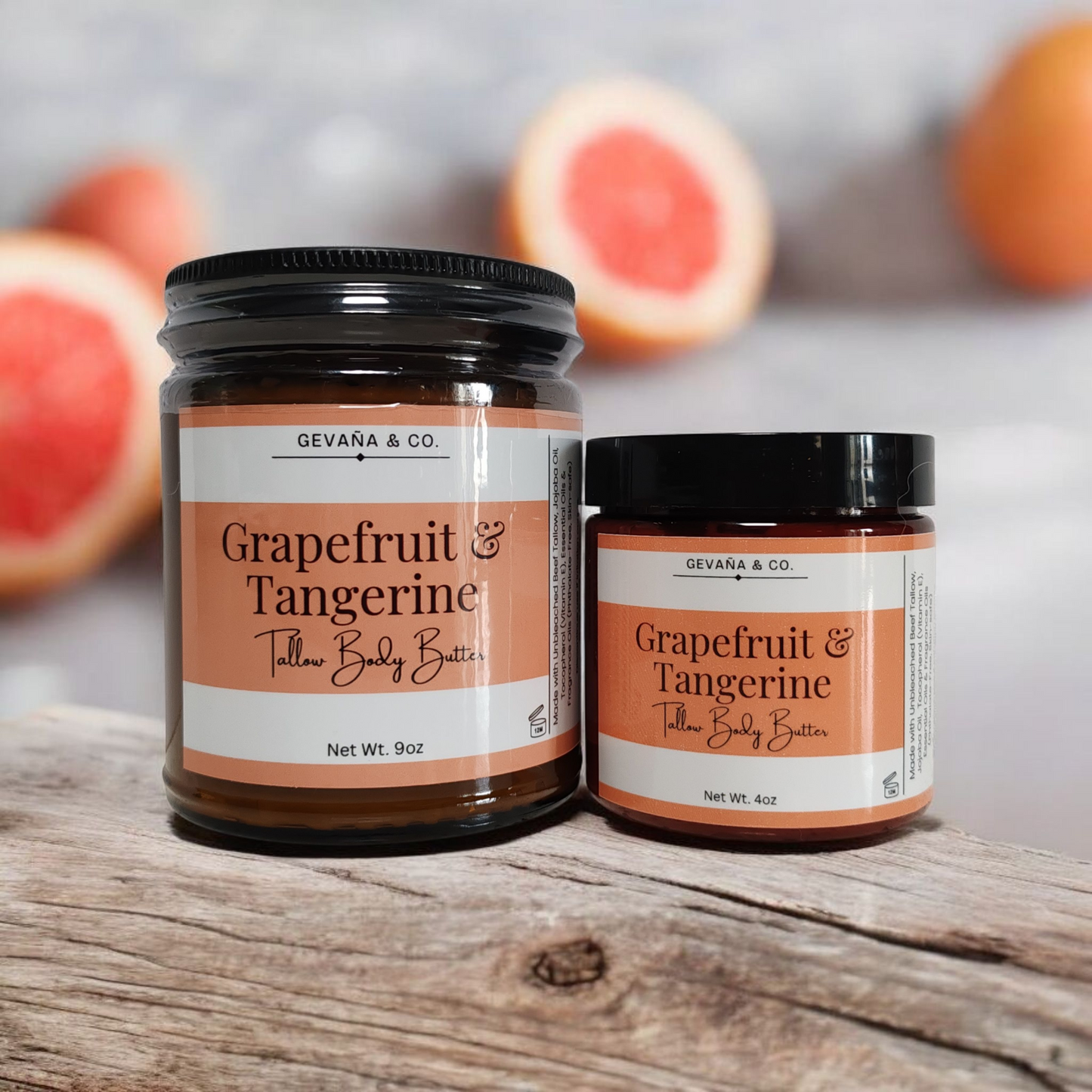 Grapefruit & Tangerine Tallow Body Butter