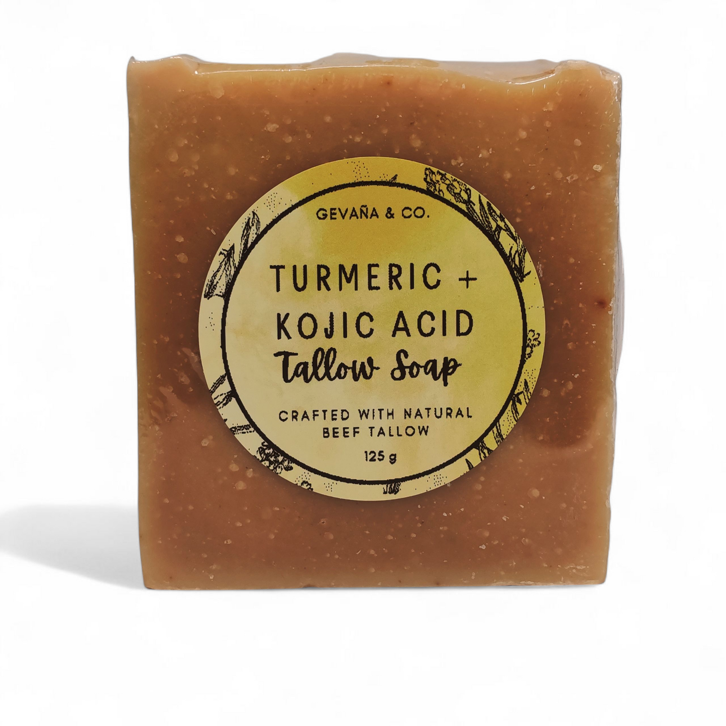 Turmeric & Kojic Acid Tallow Soap