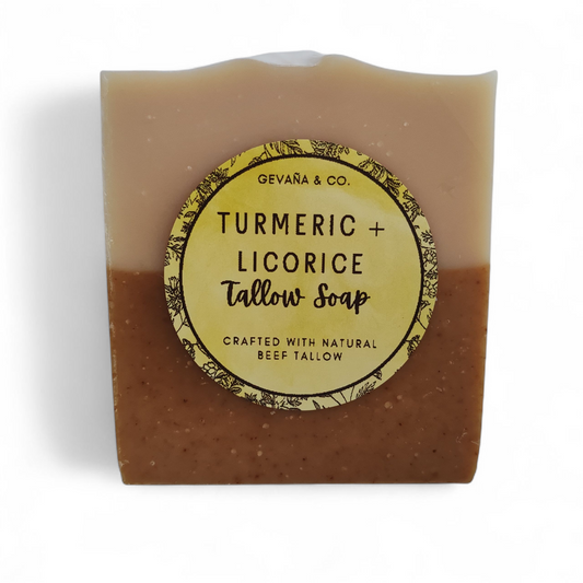Turmeric + LIcorice Tallow Soap